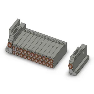 SMC VALVES SS5V2-W10S10D-15BS-N7 Valve Manifold | AN7NKH