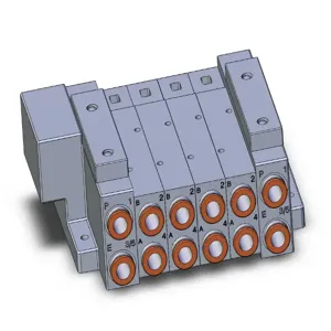 SMC VALVES SS5V3-W10CD-04B-N11 Manifold Assembly | AN7PYA