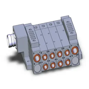 SMC VALVES SS5V3-W10CD-04BS-C8 Valve Manifold | AN8MHT