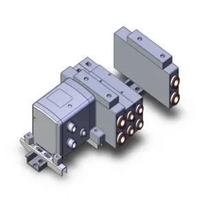 SMC VALVES SS5V3-W10S1ZEND-05B-N9-D Fitting, 4/5 Port Size | AP3AYQ