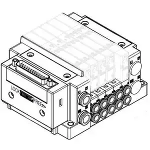 SMC VALVES SS5Y5-10F1-03B-N7 Manifold | AP3BKX