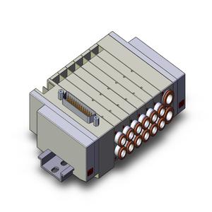 SMC VALVES SS5Y3-45FD-06U-N7 Manifold Assembly | AL3TZP