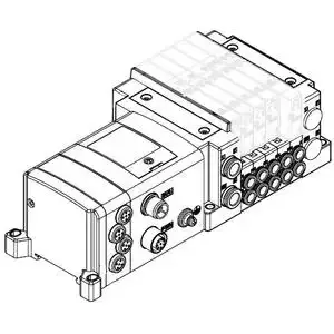 SMC VALVES SS5Y5-10T-02BS-N7 Valve Manifold | AP2KDL