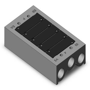 SMC VALVES SS5Y5-20-05-00T Manifold Assembly | AL3UAG