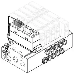 SMC VALVES SS5Y5-45FD-05US-N7 Valve Manifold | AL3UDA