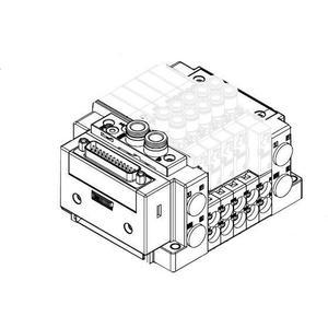 SMC VALVES SS5Y5-12F2-05D-ND8 Solenoid Valve, 4/5 Port Size | AP2ZDF