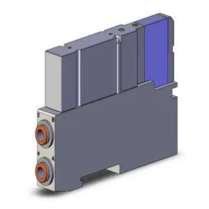 SMC VALVES SV2200-5FU-C-C6 Solenoid Valve, 5 Port Size | AP2XKY