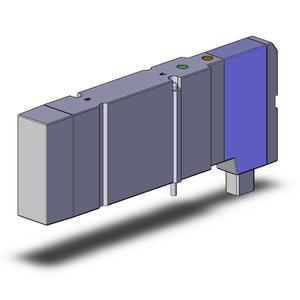 SMC VALVES SV2400-5FUD Magnetventil, 5 Portgröße | AN2CBJ