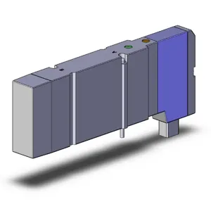 SMC VALVES SV2400-5FUD Solenoid Valve, 5 Port Size | AN2CBJ