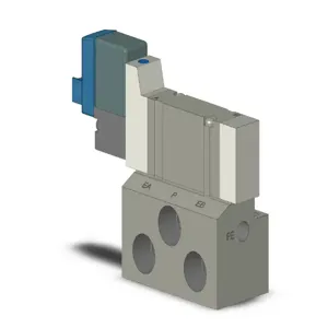 SMC VALVES SY3140-5LOU-01T Valve, 1/8 Base Mount Size | AM2CMK