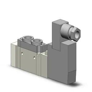 SMC VALVES SY5120-2DZ-01 Valve, 1/8 Inch N Port | AL3UZU