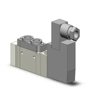 SMC VALVES SY5120-3D-01T Valve, 1/8 Inch N Port | AL3UZV