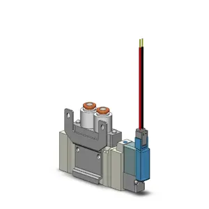 SMC VALVES SY5120-3M-C6-F2 Valve, 1/4 Inch Built In Fitting | AL3VAR