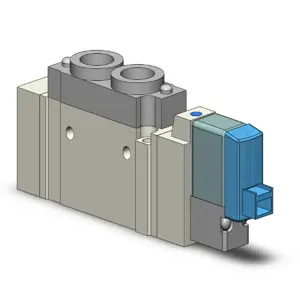 SMC VALVES SY5120-5LO-01T Valve, 1/8 Inch N Port | AL3VBT