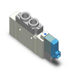 SMC VALVES SY5120-5LOU-01 Valve, 1/8 Port Size | AN8MKV