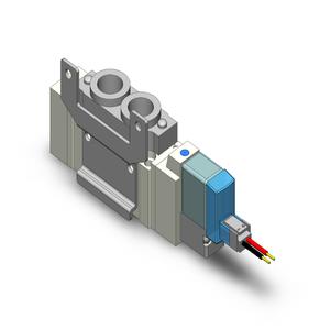 SMC VALVES SY5120-5LZ-01-F2 Valve, 1/8 Inch Port | AL3VCF