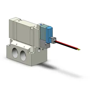 SMC VALVES SY5140-3L-02 Valve, 1/4 Base Mount Size | AN2CJB