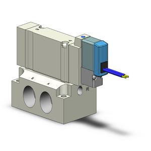 SMC VALVES SY5140-5HZ-02 Valve, 1/4 Inch Built In Fitting | AL3VEL