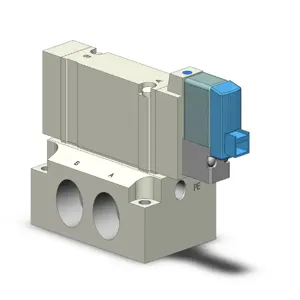 SMC VALVES SY5140-5LO-02 Valve, 1/4 Inch Built In Fitting | AL3VER