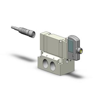 SMC VALVES SY5140-5W7Z-02 Valve, 1/4 Base Mount Size | AP2LYY