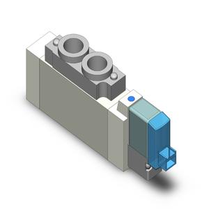 SMC VALVES SY5160-5LOZ-01T Valve, 1/8 Inch N Port | AL3VGD