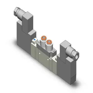 SMC VALVES SY5220-5DZ-C6 Valve, 1/4 Inch Built In Fitting | AL3VGW