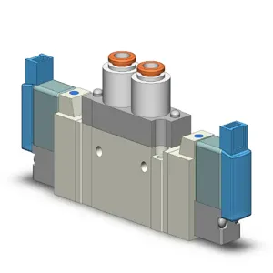 SMC VALVES SY5220-5MOZ-C6 Valve, 1/4 Inch Built In Fitting | AL3VHN