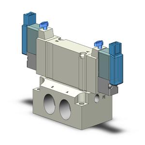 SMC VALVES SY5240-5MOUE-02 Valve, 1/4 Base Mount Size | AM2PRM