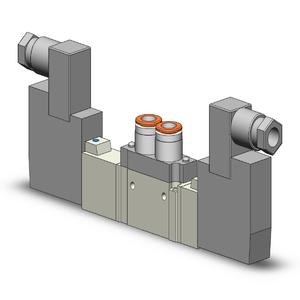 SMC VALVES SY5320-3DZ-N9T Ventil, 1/4 Zoll Einbauanschluss | AL3VKF