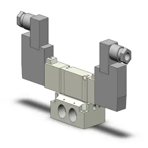 SMC VALVES SY5340-3DZ-02T Valve, 1/4 Inch Base Mount | AL3VKU