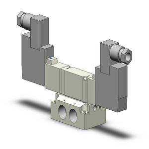 SMC VALVES SY5340-5D-02 Valve, 1/4 Base Mount Size | AN8MPF