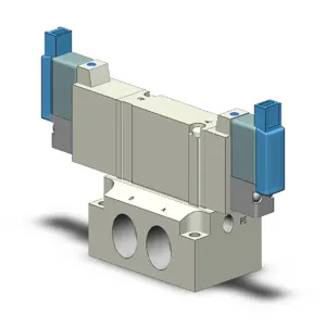 SMC VALVES SY5340R-5MOZ-02T Valve, 1/4 Inch Base Mount | AL3VLH