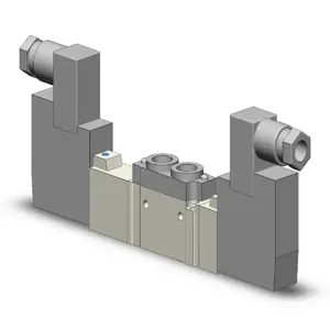 SMC VALVES SY5420-3DZ-01T Valve, 1/8 Inch N Port | AL3VLM