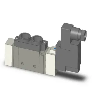 SMC VALVES SY7120-1DZ-02T Valve, 1/4 Inch Base Mount | AL3VNL