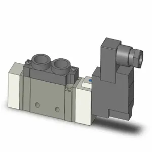 SMC VALVES SY7120-2D-02T Valve, 1/4 Port Size | AP2ZVL