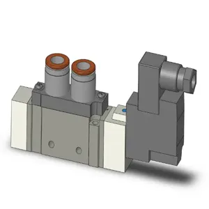 SMC VALVES SY7120-3D-N11T Valve, 1/4 Inch Fitting | AL3VNQ