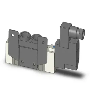 SMC VALVES SY7120-4DZ-02T-F2 Valve, 1/4 Port Size | AM7FWX