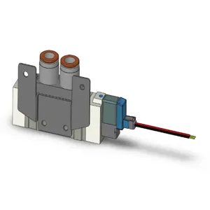 SMC VALVES SY7120-5LZ-N11T-F2 Valve, 1/4 Inch Fitting | AL3VQT