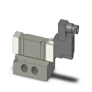 SMC VALVES SY7140-5D-02T Valve, 1/4 Base Mount Size | AM2ABB