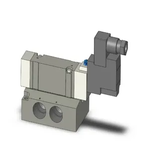 SMC VALVES SY7140-5DZE-03T Valve, 3/8 Base Mount Size | AM2ABC