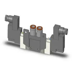 SMC VALVES SY7220-3DZ-N11T-F2 Valve, 1/4 Inch Fitting | AL3WJW