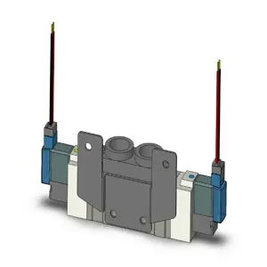 SMC VALVES SY7220-3MZ-02-F2 Valve, 1/4 Port Size | AM3MPU