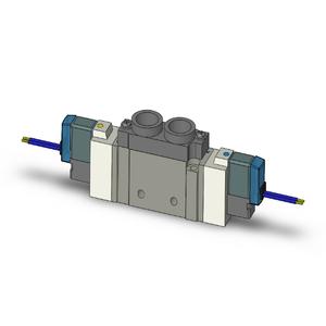 SMC VALVES SY7220-6G-02T Valve, 1/4 Port Size | AN2TRF