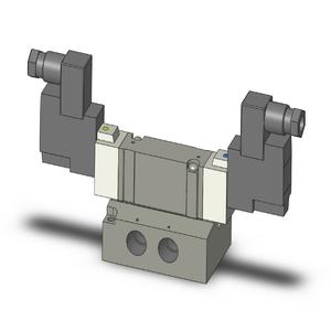 SMC VALVES SY7240-1DZ-02 Valve, 1/4 Base Mount Size | AL9UZZ