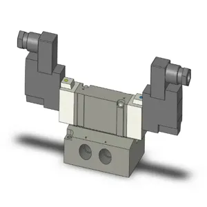 SMC VALVES SY7240-3DZ-02T Valve, 1/4 Inch Base Mount | AL3WMV