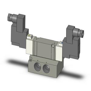 SMC VALVES SY7240-3DZ-03T Valve, 3/8 Inch Mount | AL3WMX