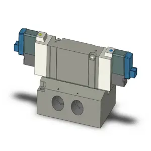 SMC VALVES SY7240-3LOZ-02T Valve, 1/4 Base Mount Size | AN2CQB