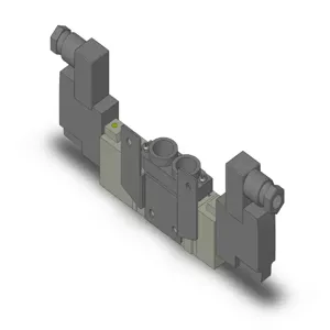 SMC VALVES SY7320-3DZ-02T-F2 Valve, 1/4 Inch Fitting | AL3WPL