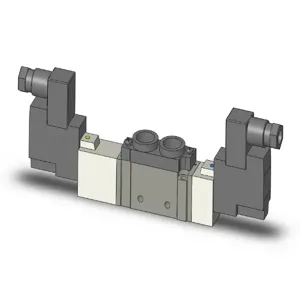 SMC VALVES SY7320-3DZ-02T Solenoid Valve, 1/4 Inch Size Body Port | AL2BDD