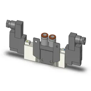 SMC VALVES SY7320-3DZ-N11T-F2 Valve, 1/4 Inch Fitting | AL3WPN